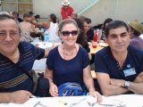 Yusuf Alper, son épouse et Tuğrul Keskin