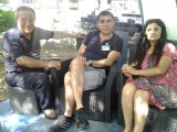 Yusuf Alper, Tugrul Keskin et Canan Domurcakli, musicienne turque