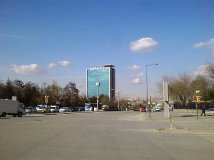 La mairie d'Ankara, place Tandoğan.