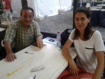 Yusuf Alper et Claire Lajus, de la revue Ayna