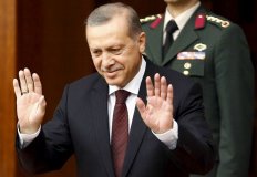 Le président turc Erdogan devant les parlementaires à Ankara, le 23 juin 2015