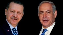 Recep Tayyip Erdoğan et Benjamin Netanyahu