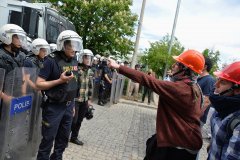 Manifestation à Ankara, le 14 mai 2014.
