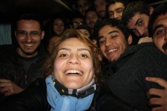 « Selfie » dans le fourgon de police