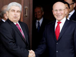 Christofias et Talat