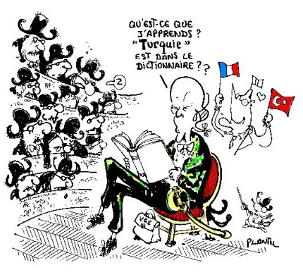 Plantu - Giscard et la Turquie