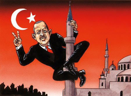 Image result for Erdogan in caricatures