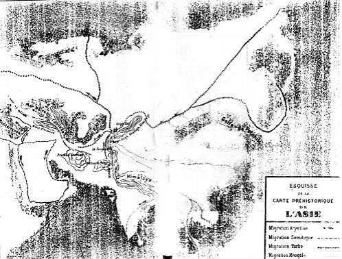 Habitat et migrations préhistoriques des races touraniennes